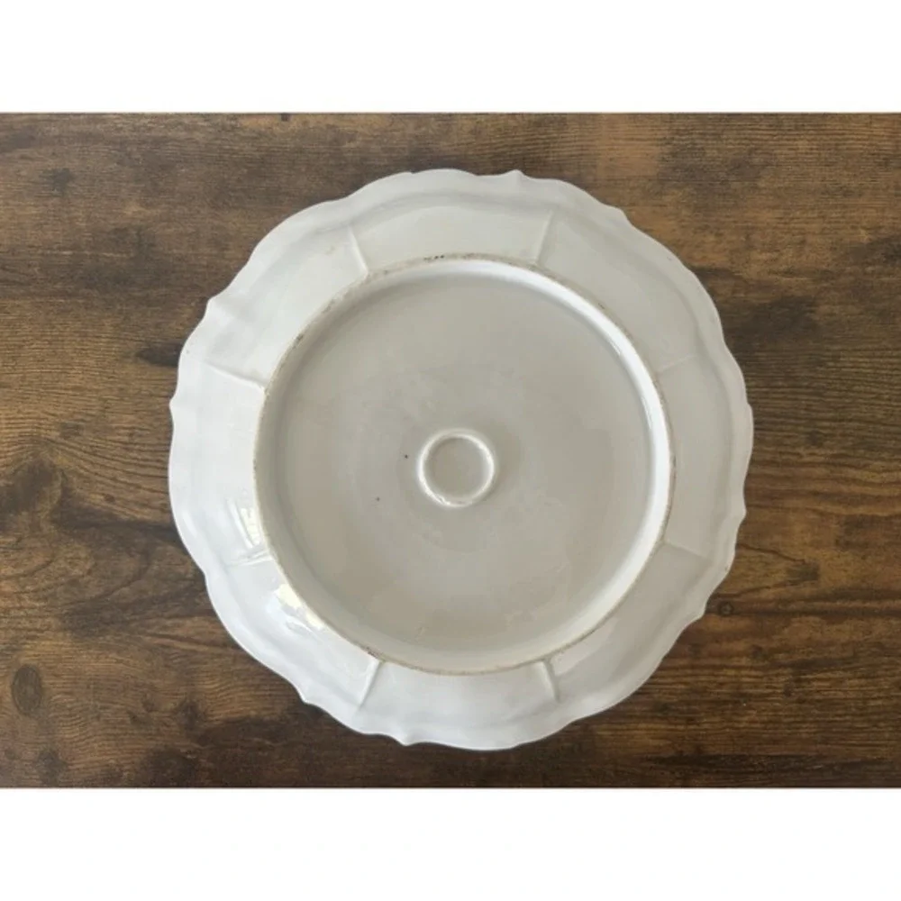 Antique Victorian Saxe Altenburg‎ Germany Decorative Serving Bowl Hand Painted